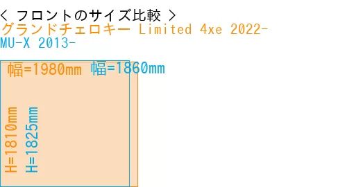 #グランドチェロキー Limited 4xe 2022- + MU-X 2013-